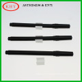 Black color waterproof permanent marker pen with pen clip